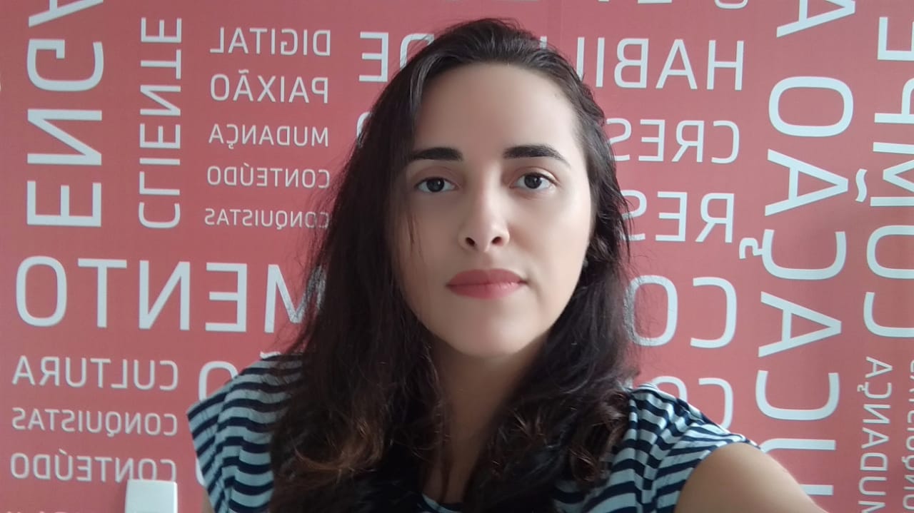 foto da aluna isis alves da primeira turma do curso online de Front End da Reprograma
