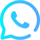 logotipo colorido do WhatsApp