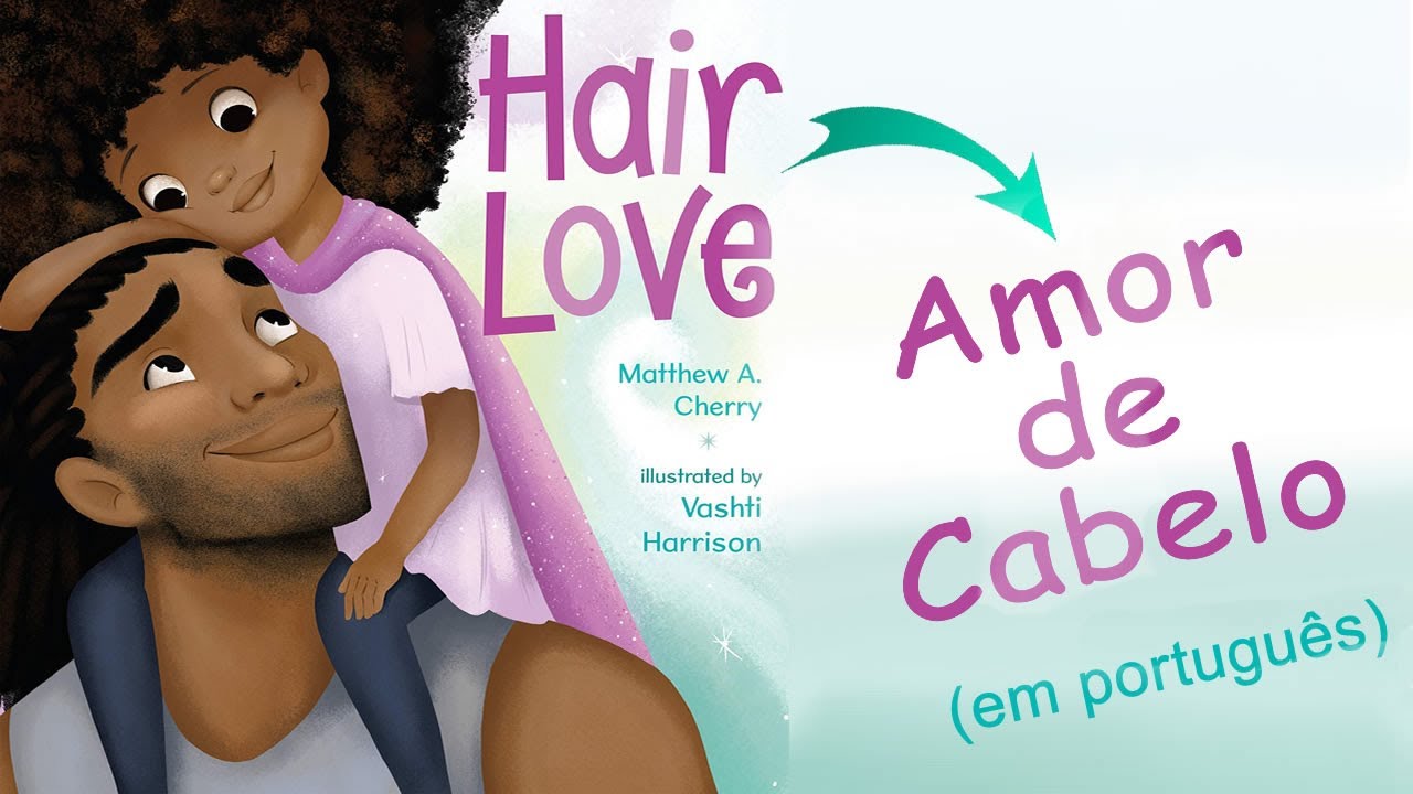 pai e filha negros, ela com o cabelo black-power e ele com o cabelo de tranças