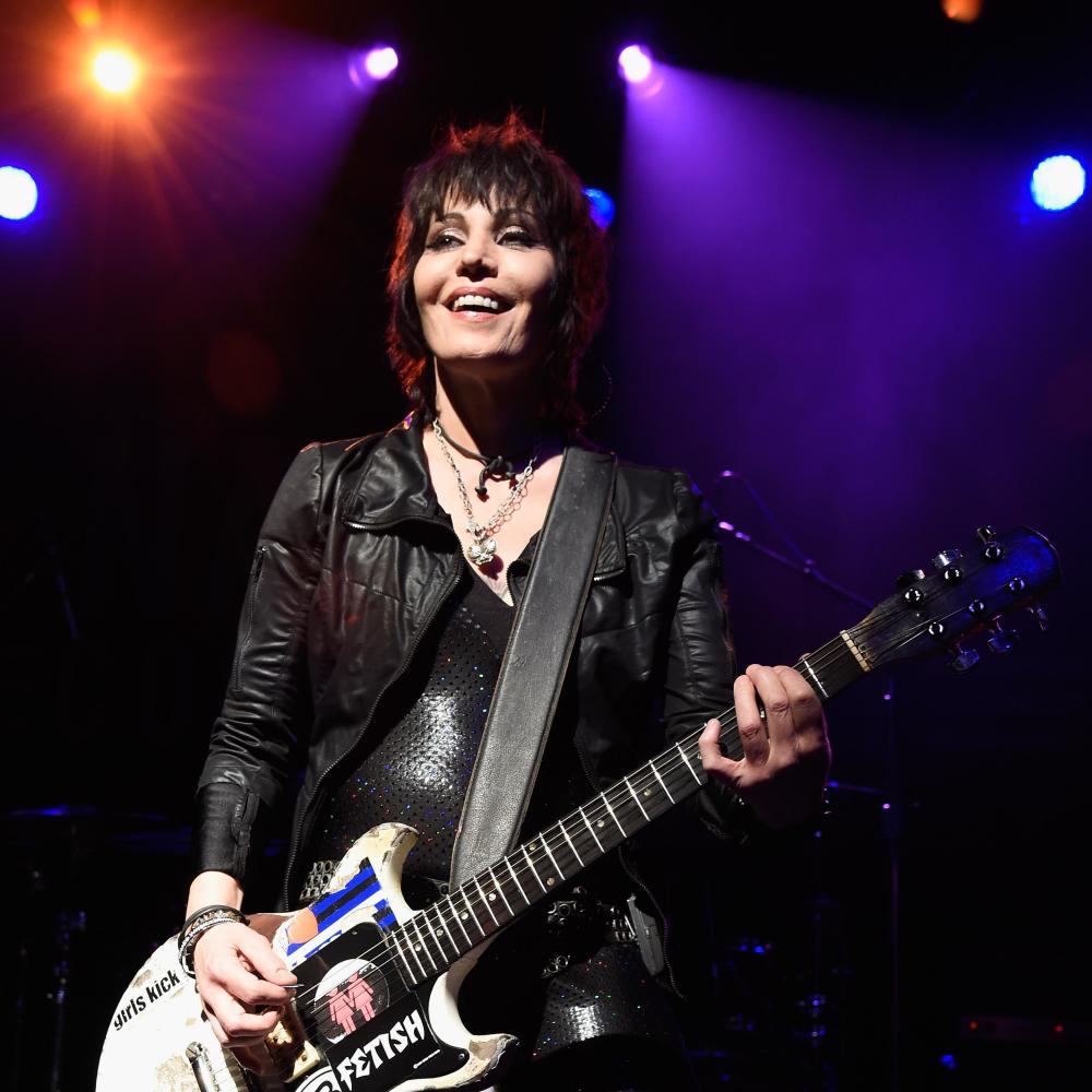 Foto da guitarrista Joan Jett