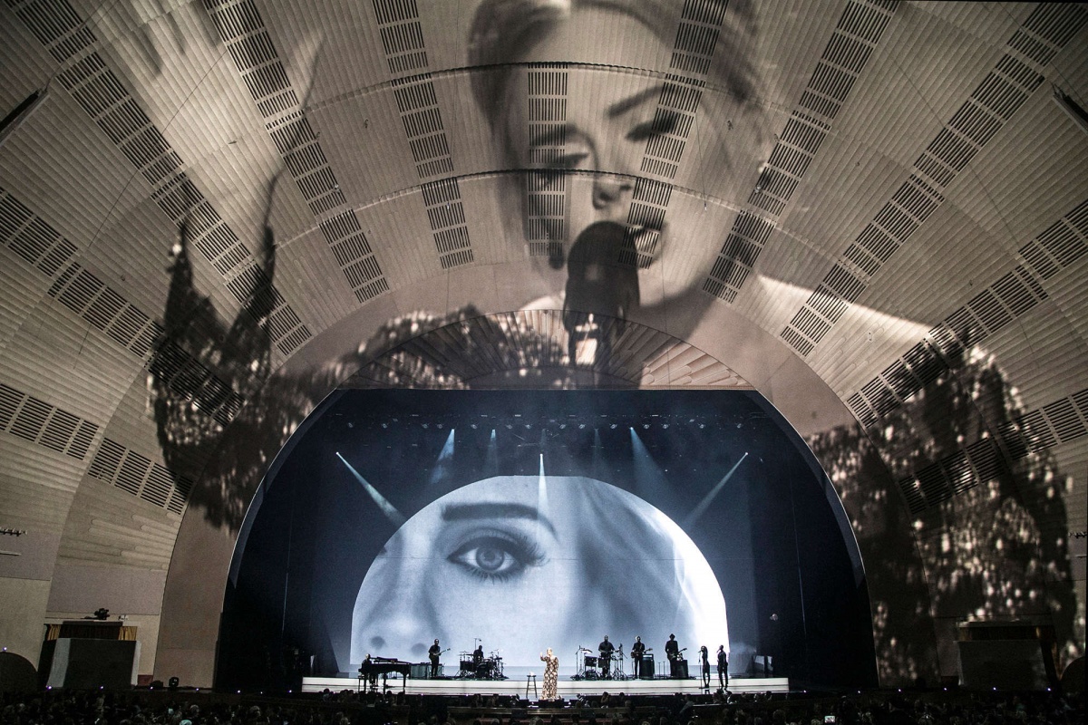 palco da Adele